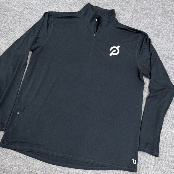 Vuori Other - Vuori X Peloton Shirt Men 2XL Dark Navy Ease Performance 1/2 Zip Golf Stretch